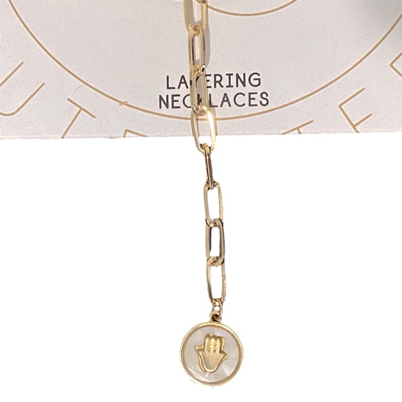 Urban Outfitters Gold Tone Layering Necklaces - Picture 3 of 4